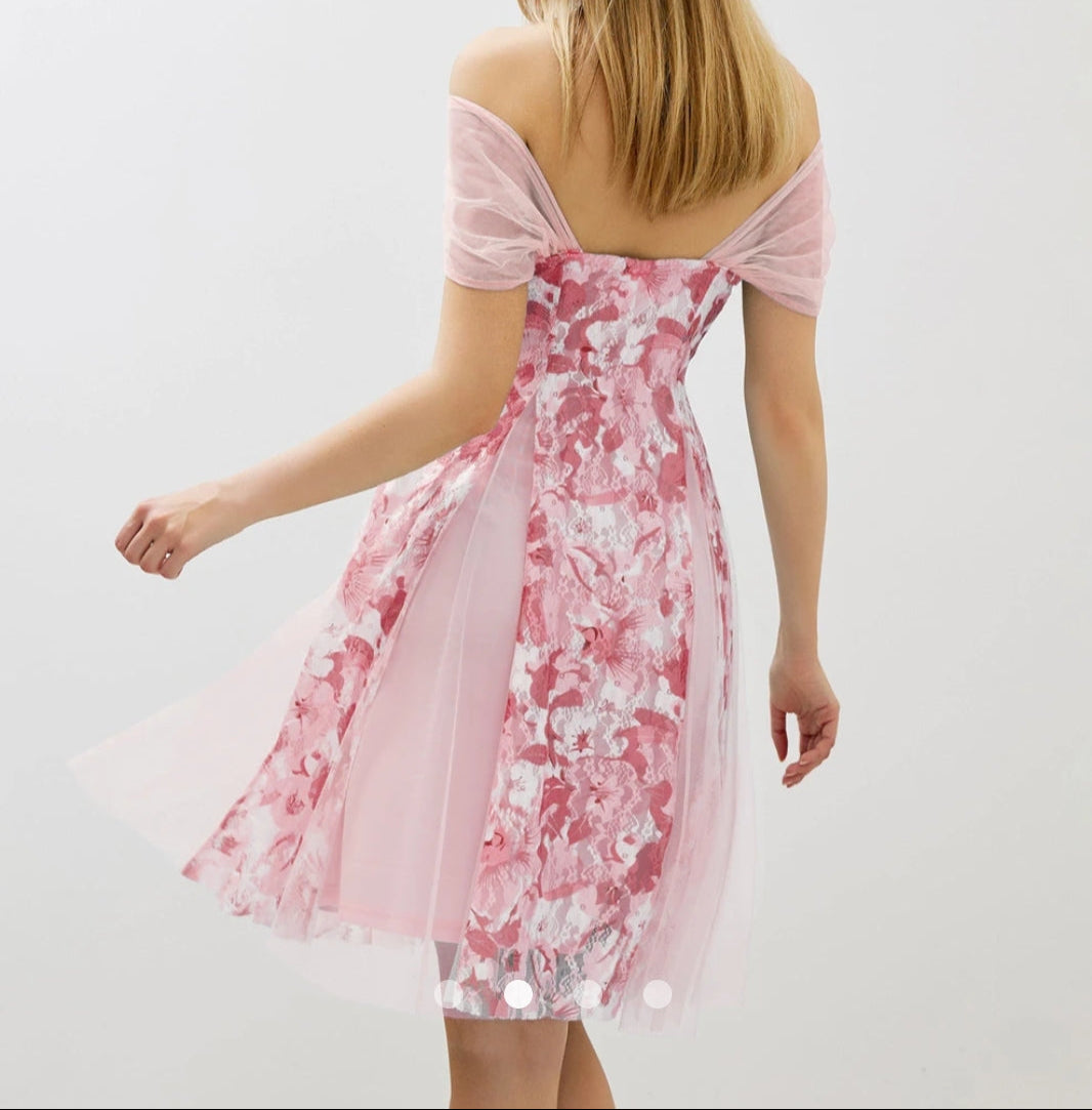 Patchwork A-Line Dress