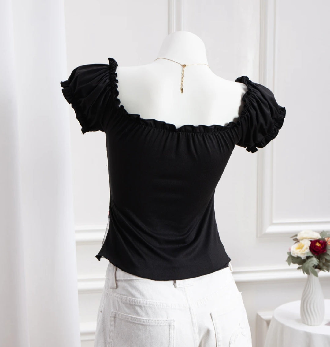 Embroidered Top