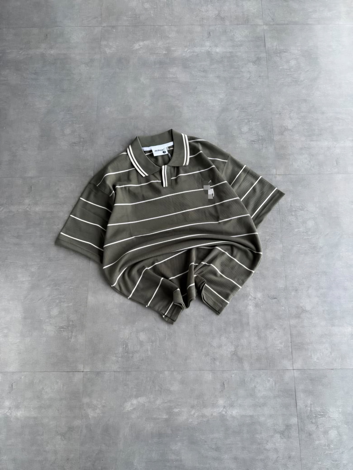 Oversized Premium Collar T-shirt