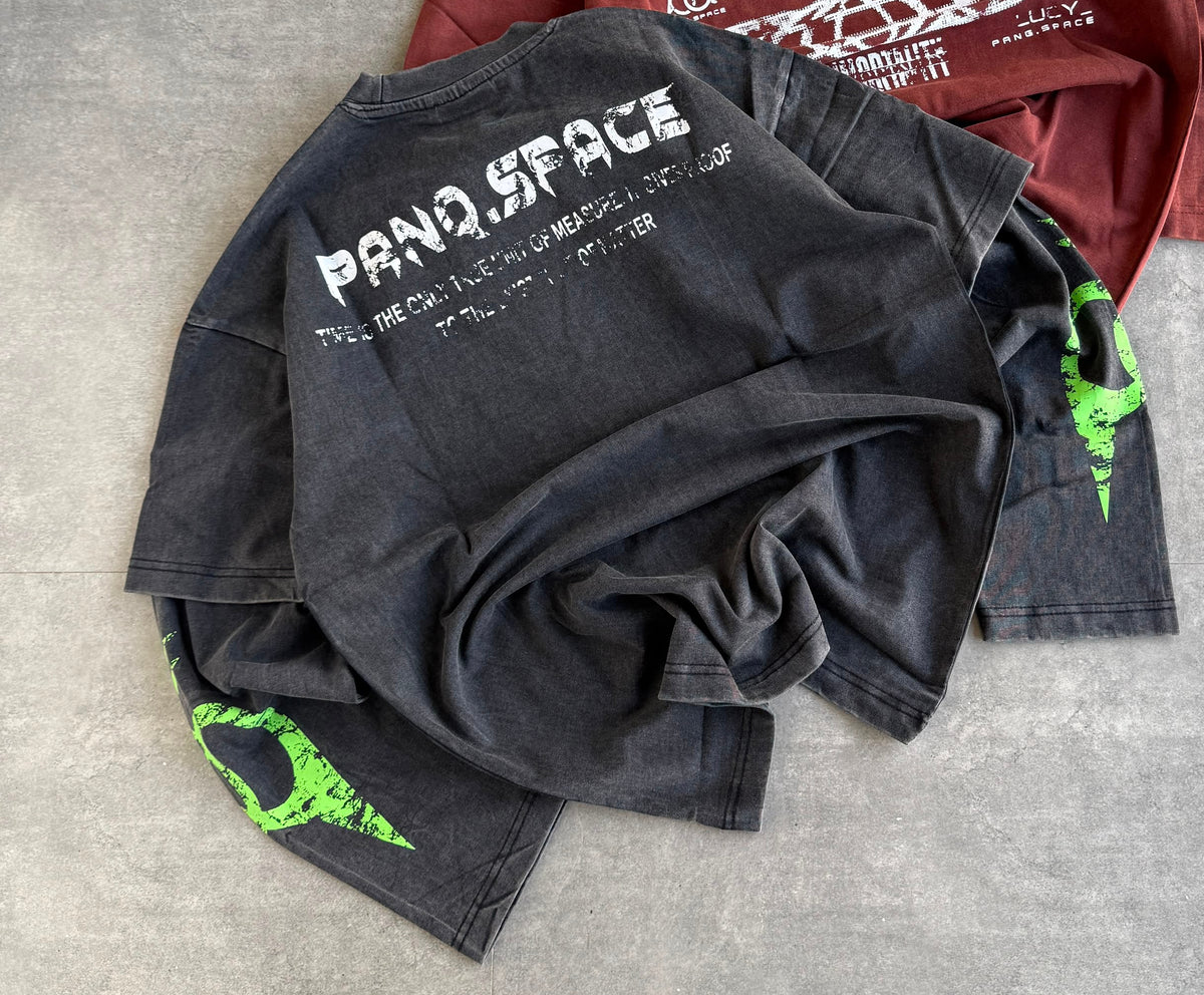 Charcoal Black Dr. Sleeves T-Shirt