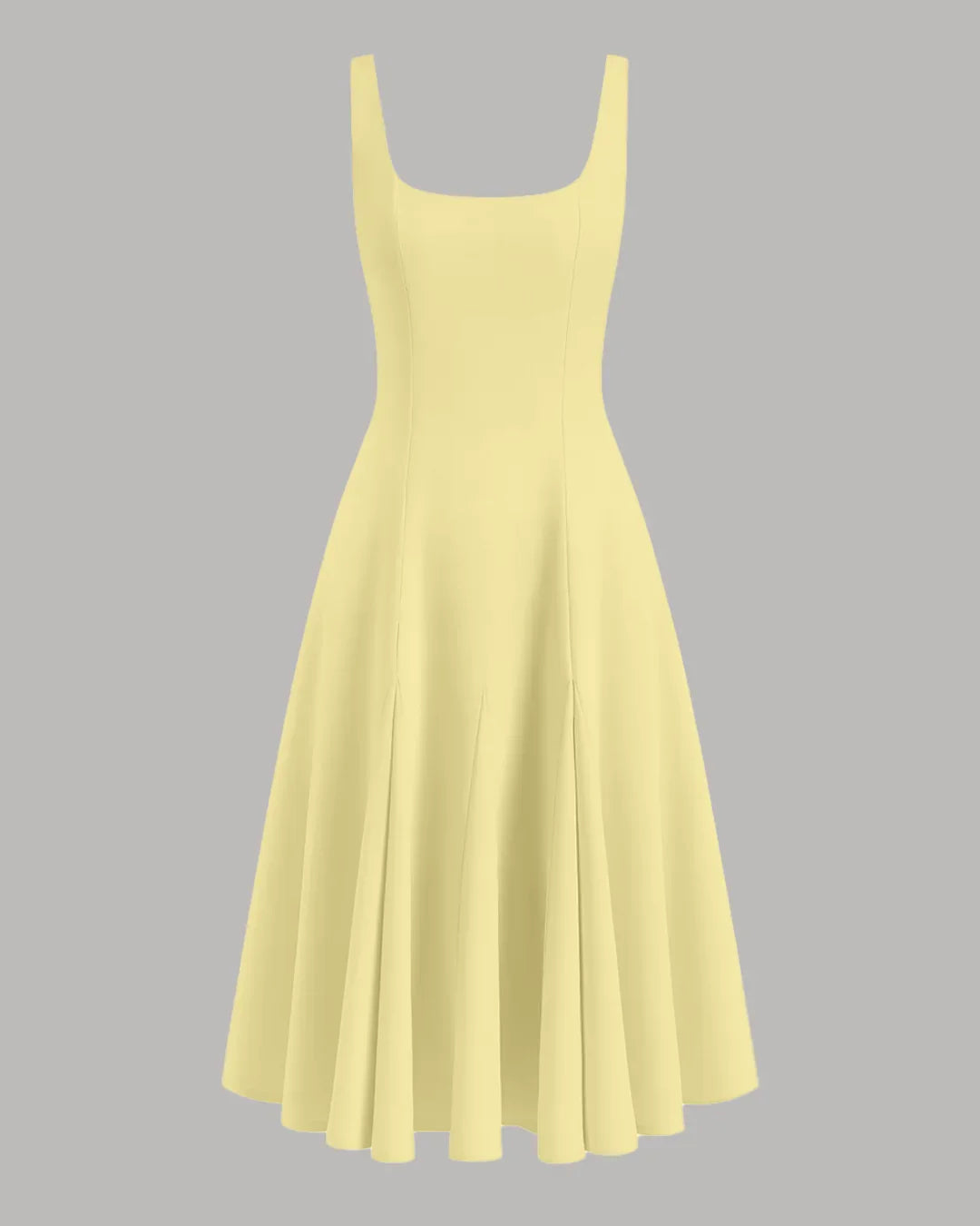 Sleeveless Fit and Flare Dress
