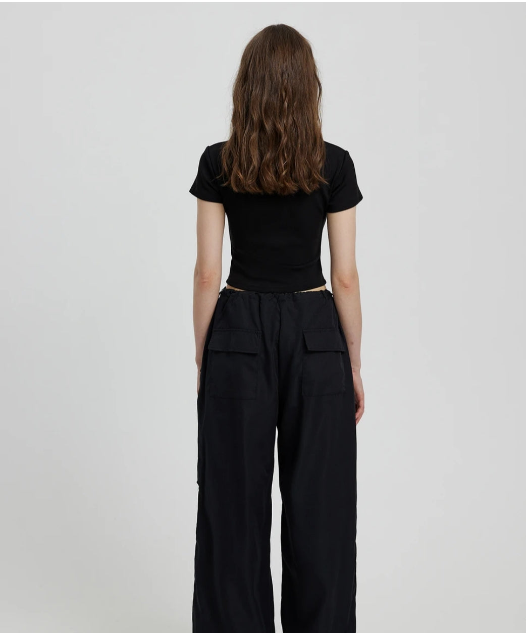 Cropped Top With Zipper