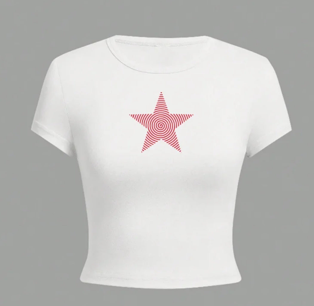 Printed Pullover T-Shirt