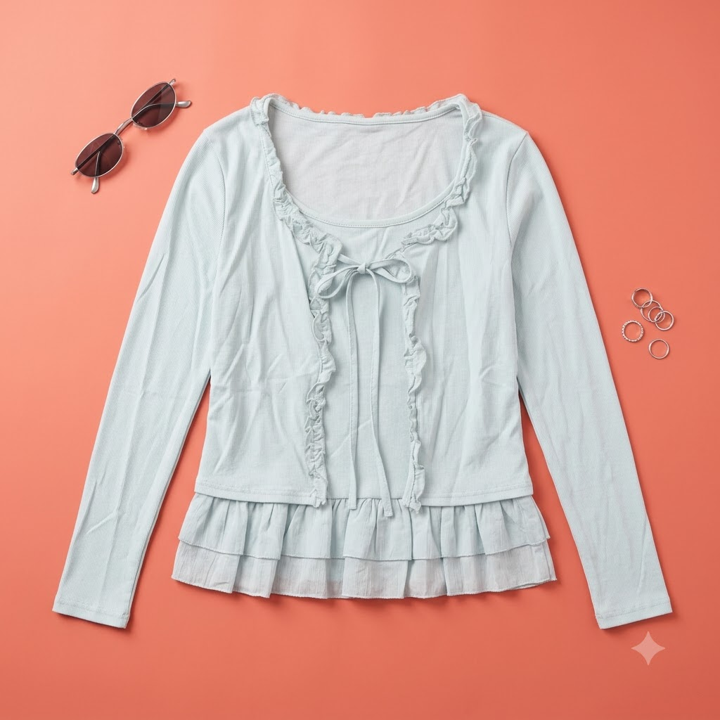 Layered Ruffle Top