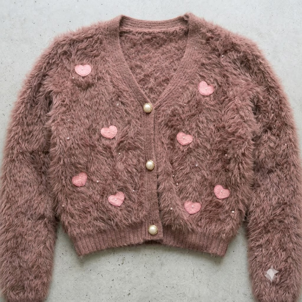 Faux Fur Cardigan
