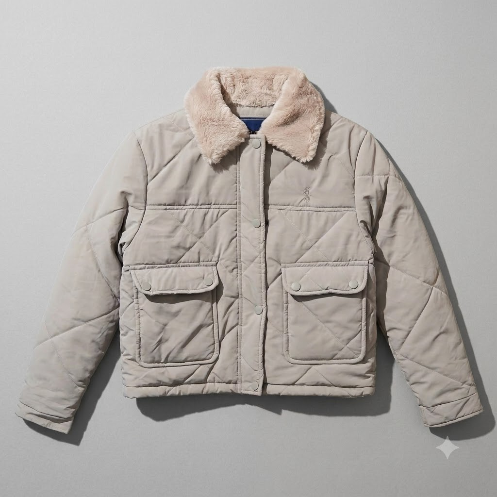 Crop Puffer Jacket