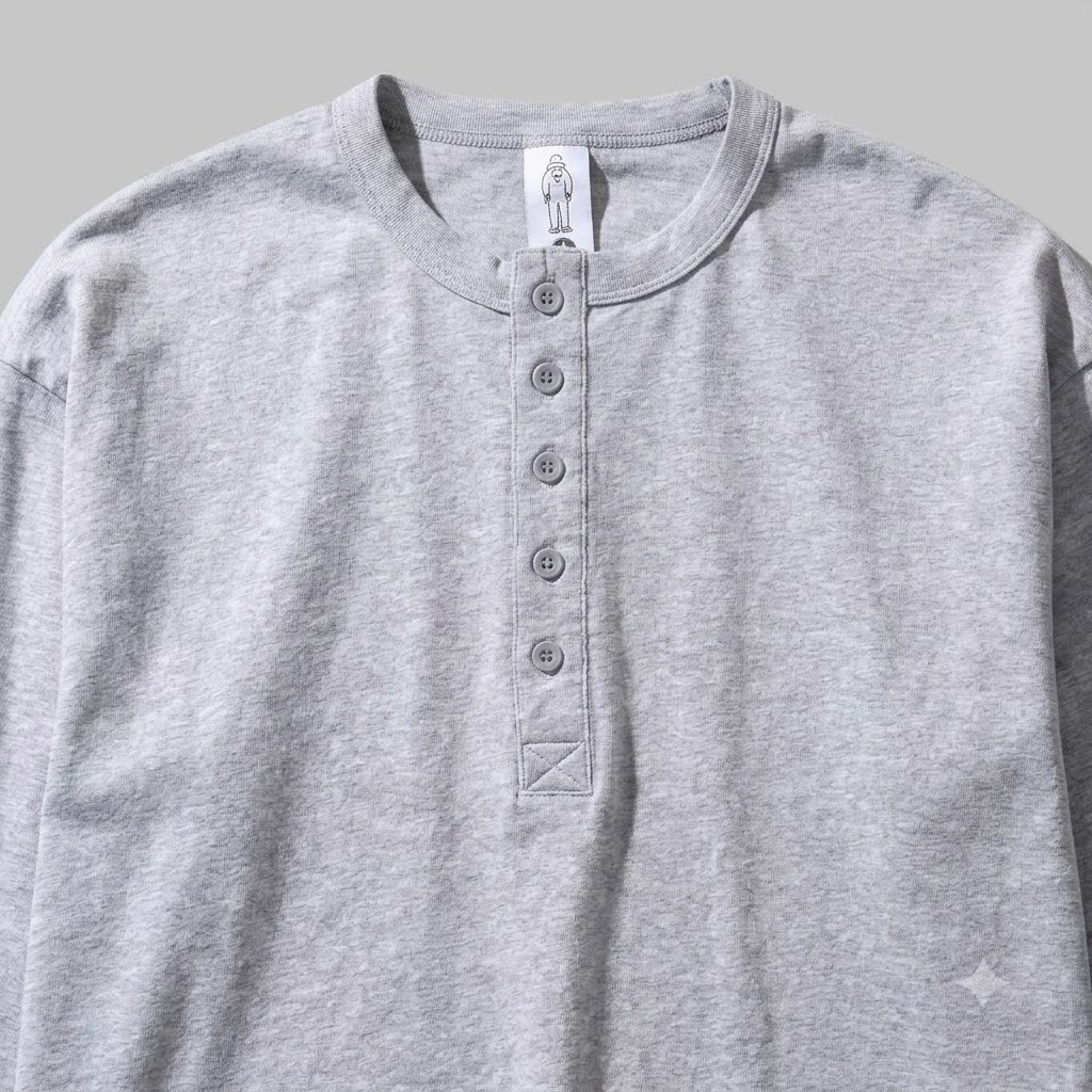 Boxy Fit Henley