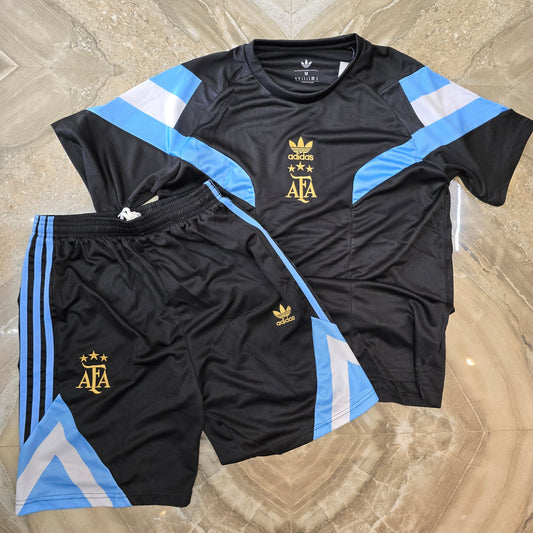 Argentina Pre-Match Jersey with Shorts