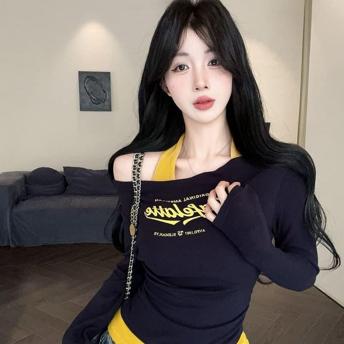 Off Shoulder Long Sleeves Top