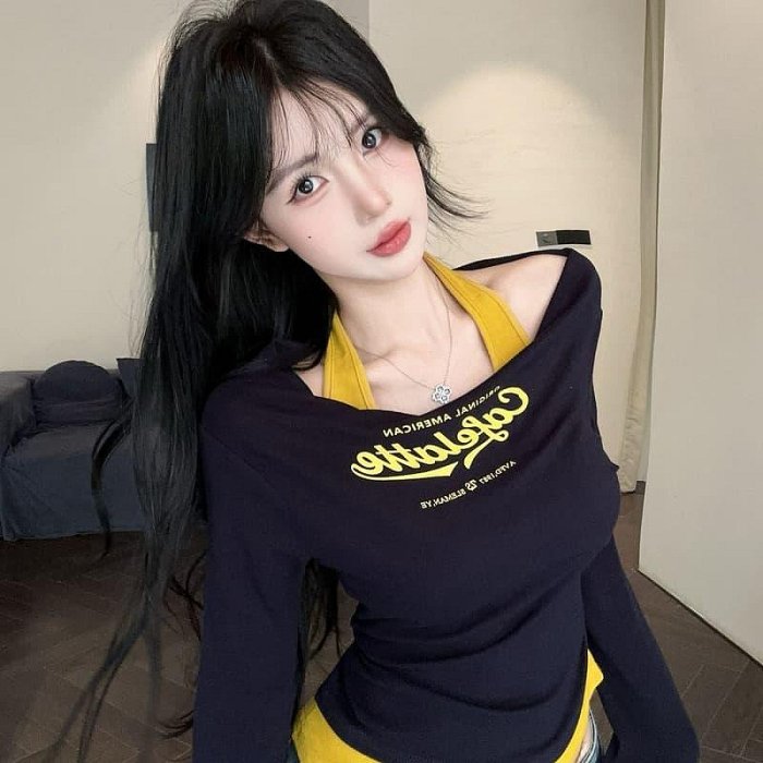 Off Shoulder Long Sleeves Top