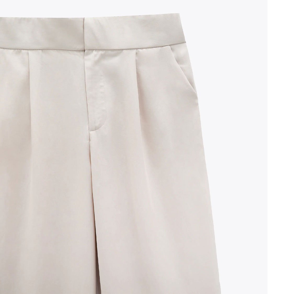 Zara Full Length Wide Leg Trouser