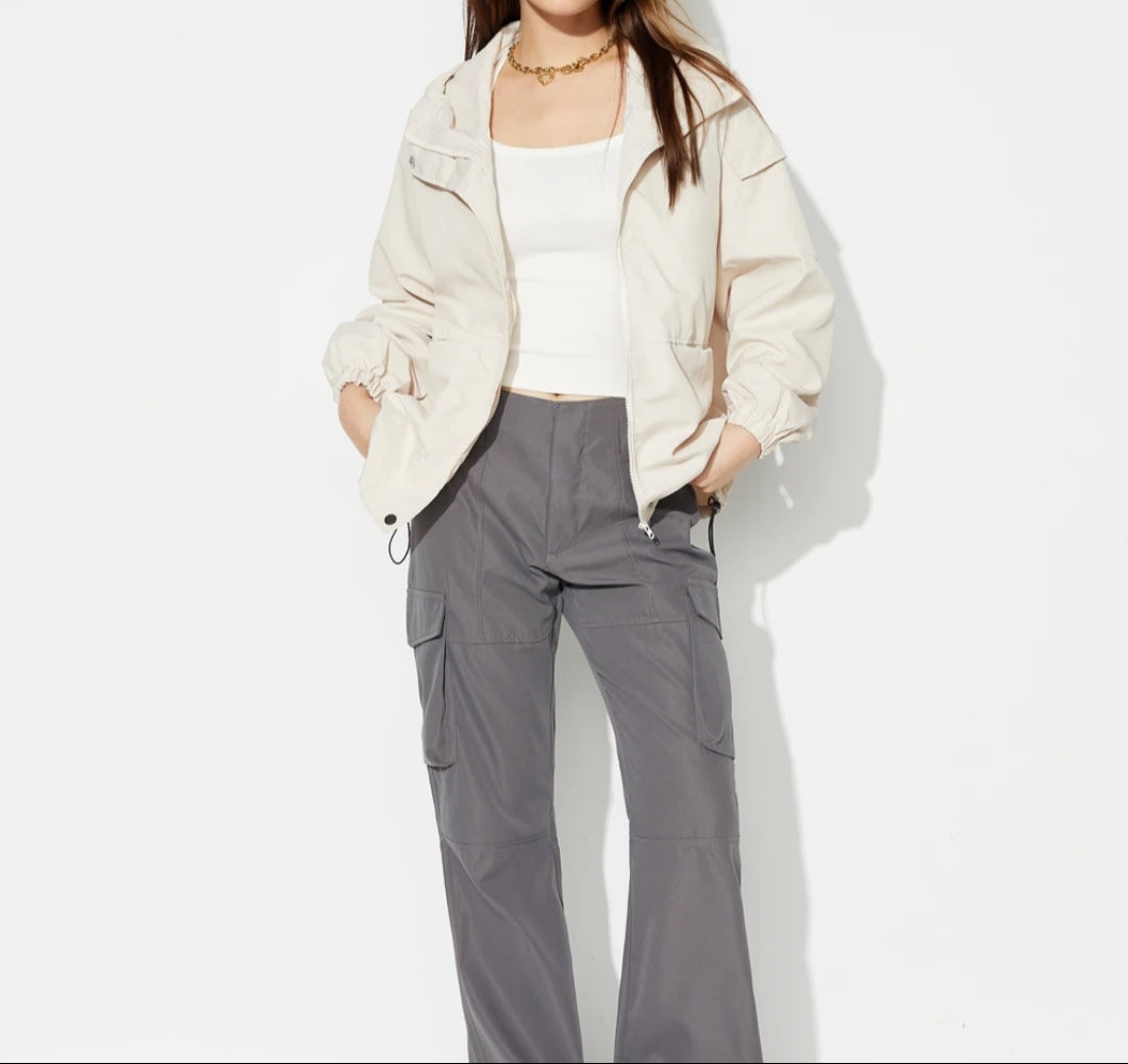 Pocket Windbreaker Jacket