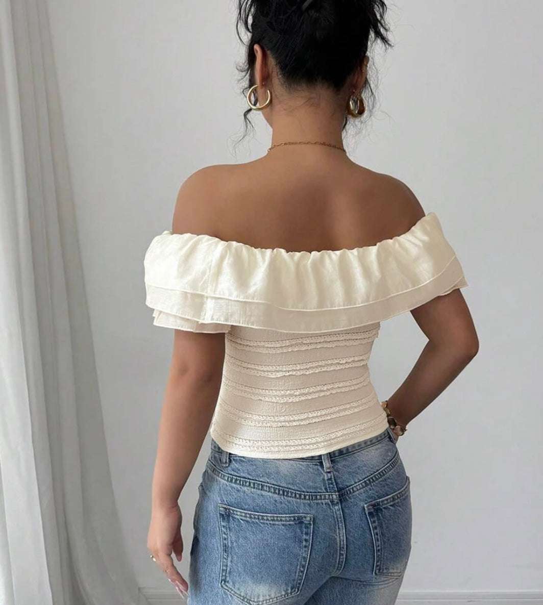 Ruffle Tube Top