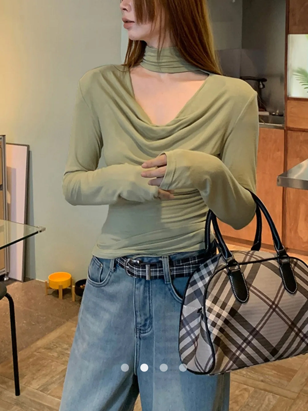 Drapped Top