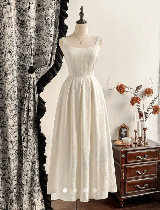 Backless A-Line Dress