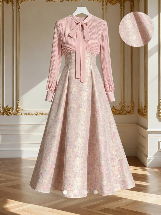 Fake 2 PCS A-Line Dress