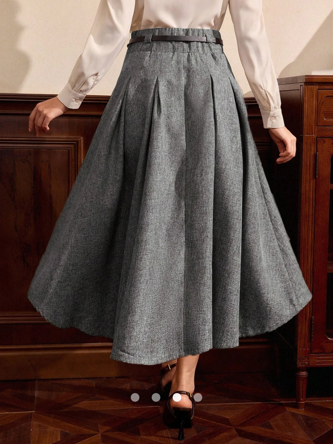 Pleated Skirt