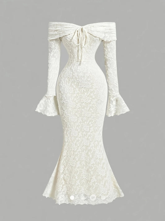 Tie Up  Fish Tail Dress
