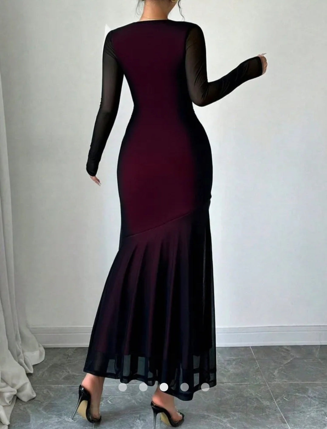 Sheer Bodycon Dress