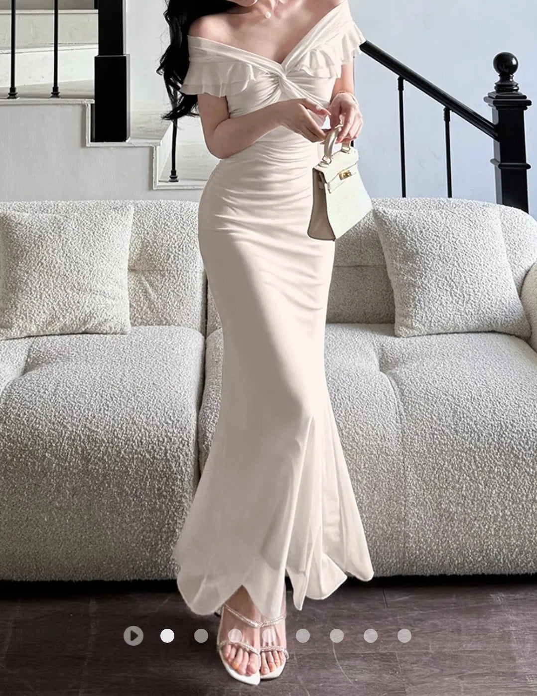 Ruffle Bodycon Dress