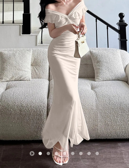 Ruffle Bodycon Dress