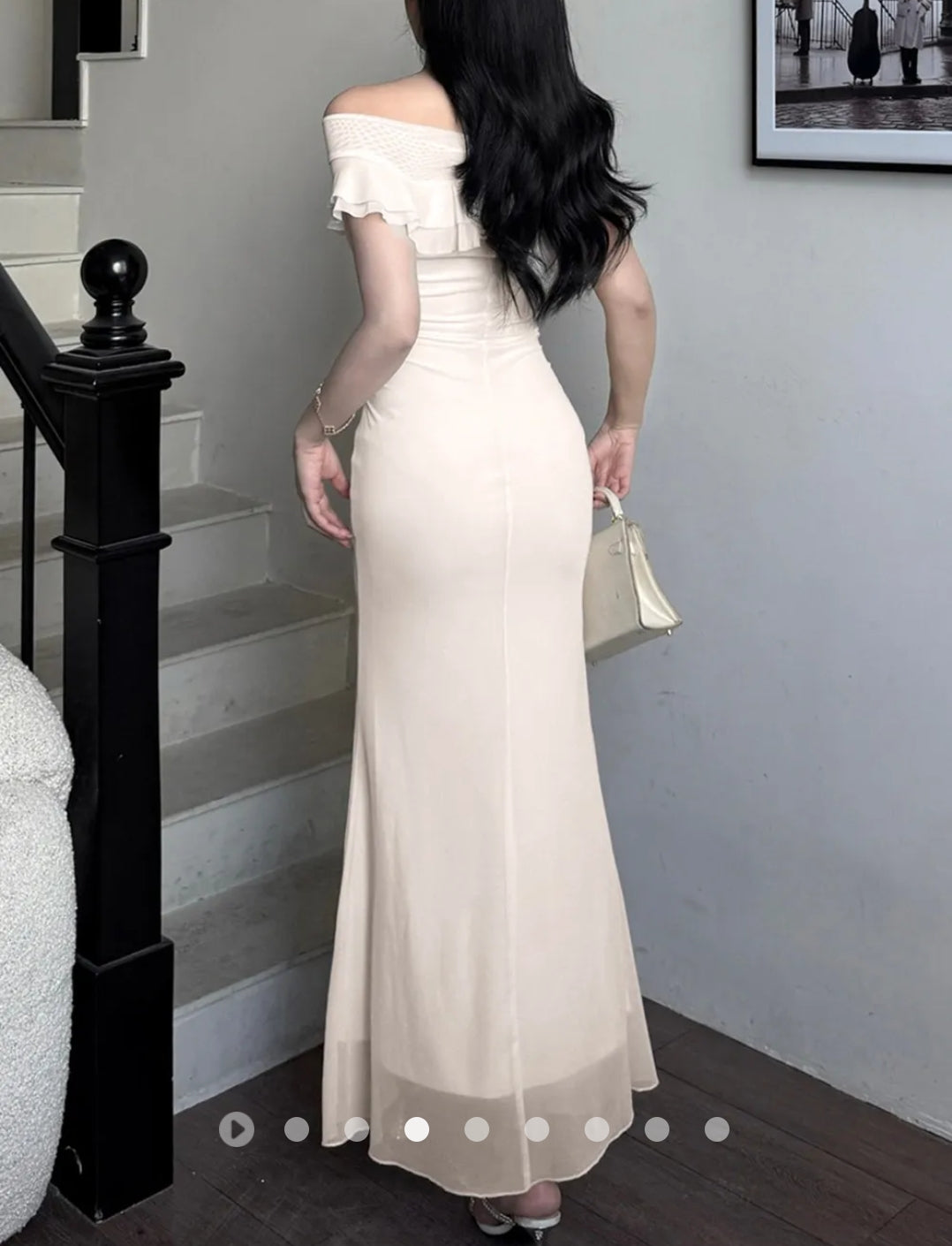 Ruffle Bodycon Dress