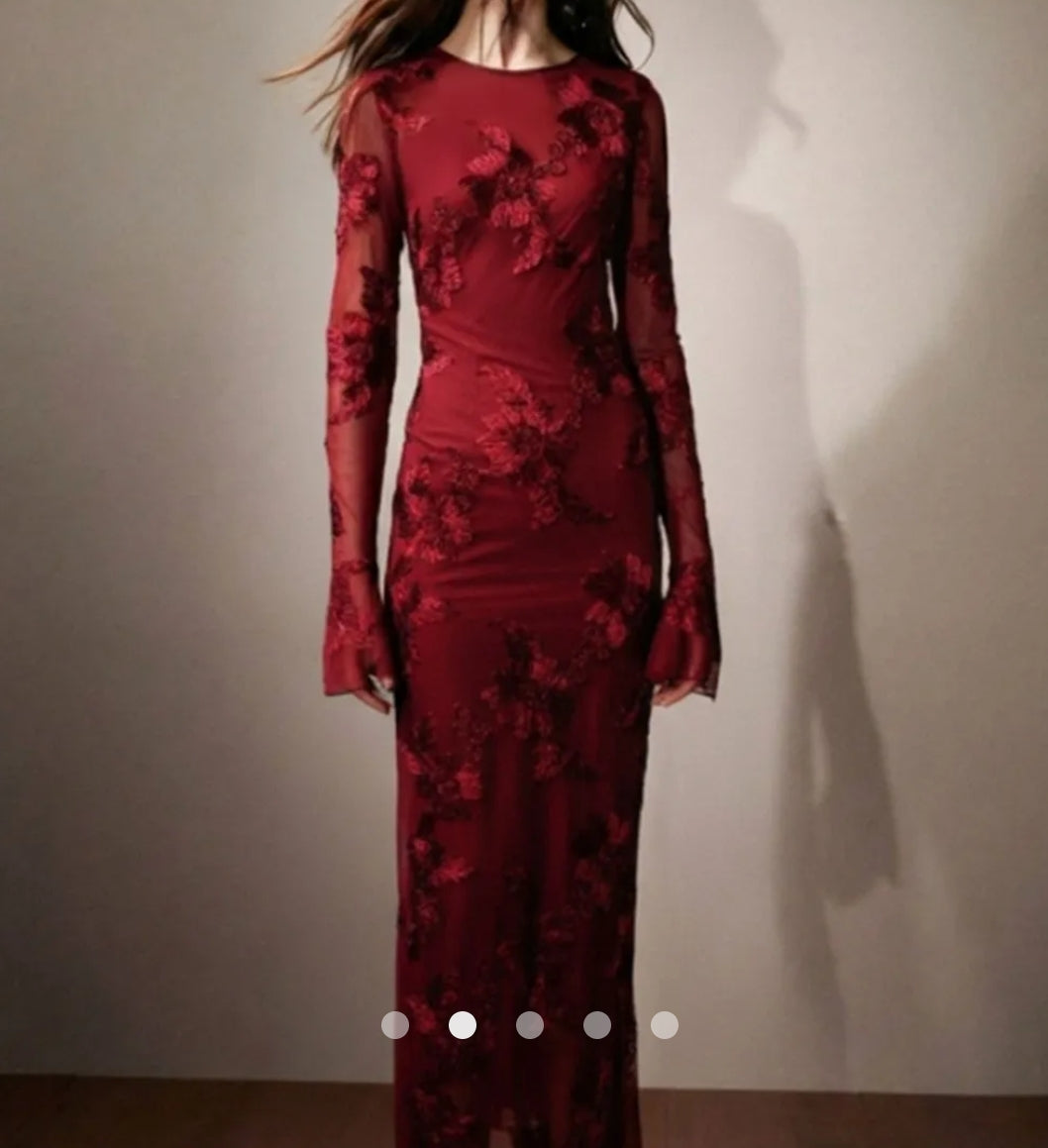 Slit Cocktail Dress