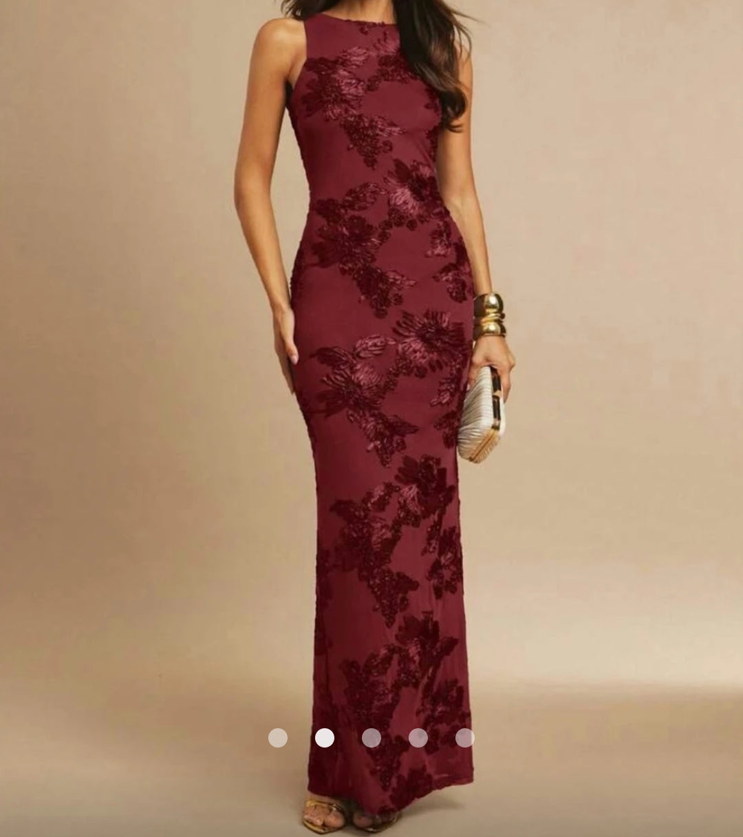 Slit Cocktail Dress