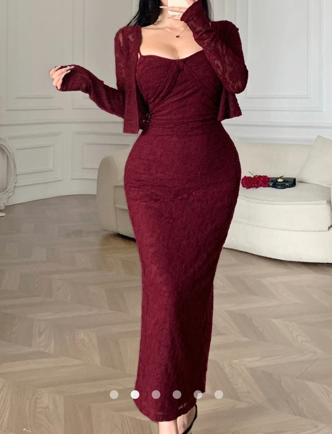 Embroidered Co-ord Set