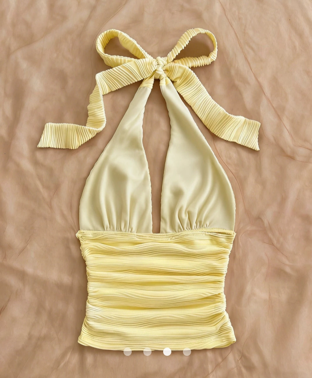 Ribbon Halter Top
