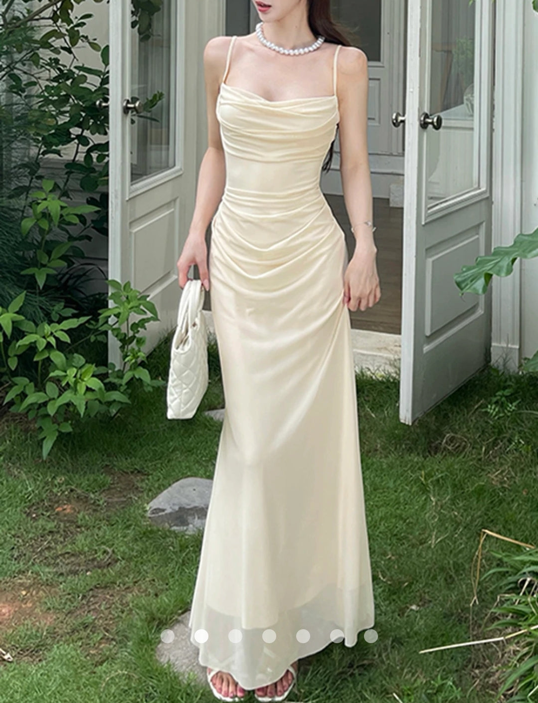 Draped Bodycon Dress