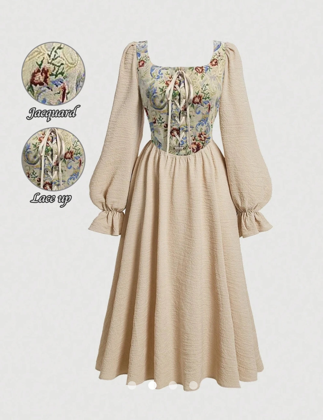 Bow A-Line Dress