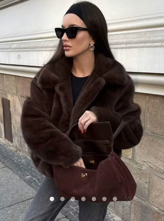 Faux Fur Coat