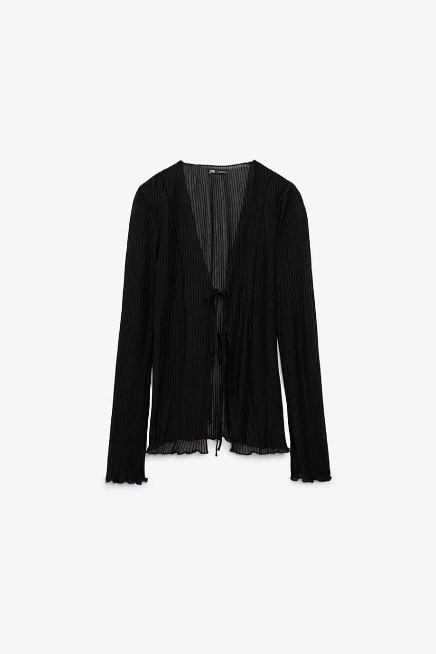 ZARA Full Sleeve Shrug