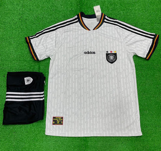 Germany Home Retro Jersey with Shorts
