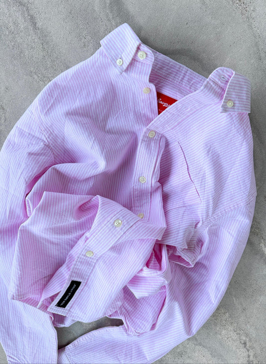 Oxford Cotton Stripes Shirt