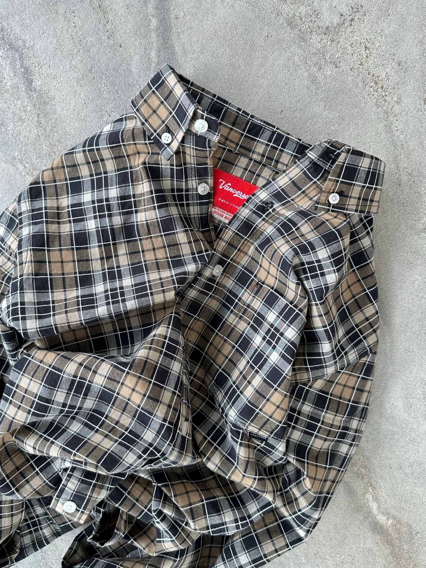 Oxford Cotton Checks Shirt