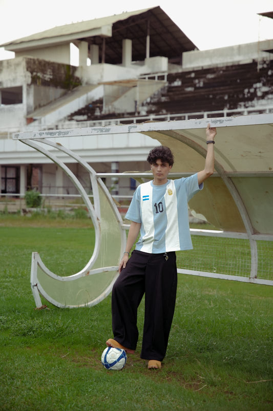 Jersey Style Oversized T-Shirt