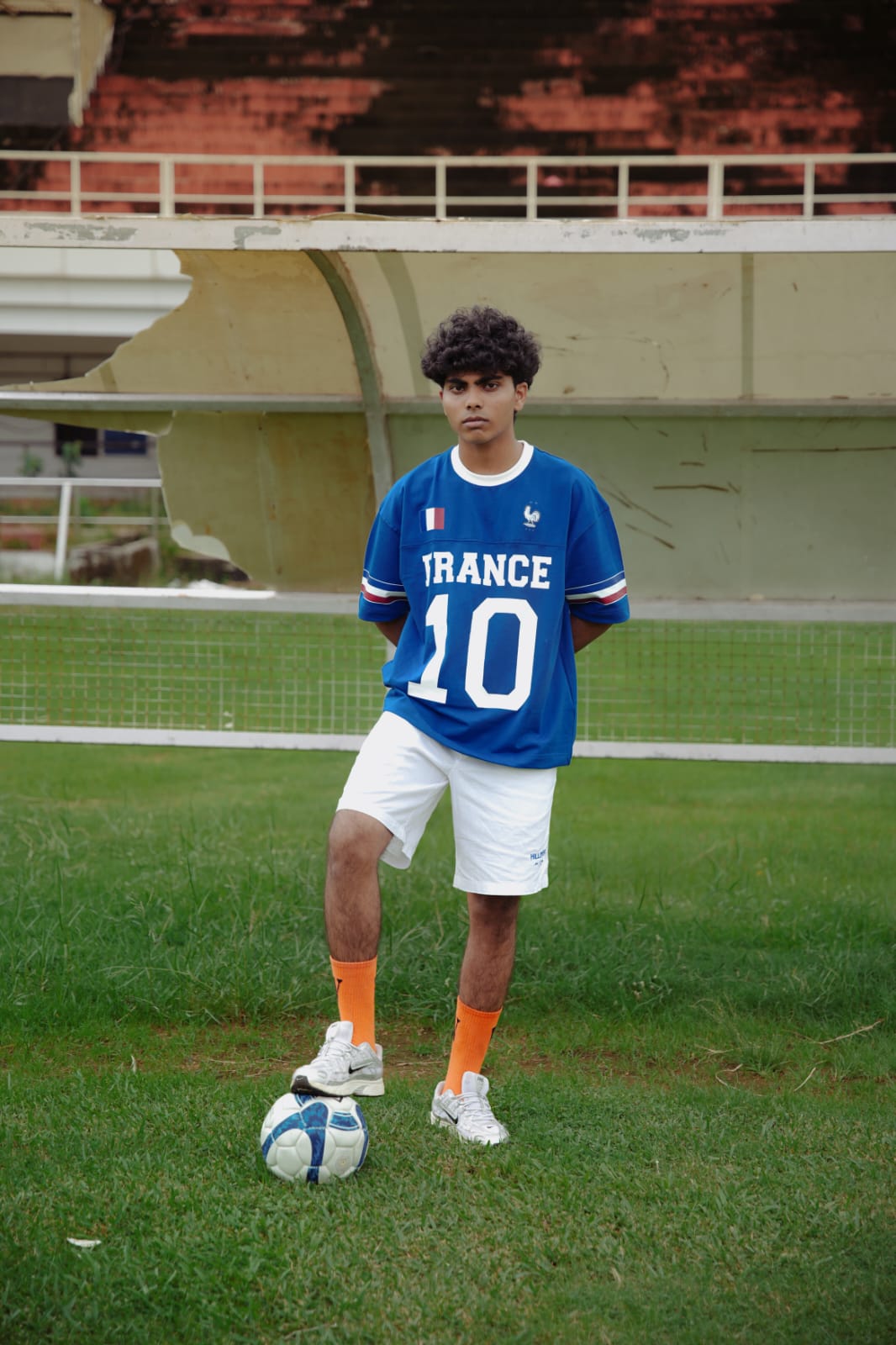 Jersey Style Oversized T-Shirt