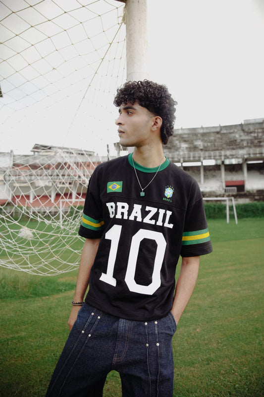 Jersey Style Oversized T-Shirt
