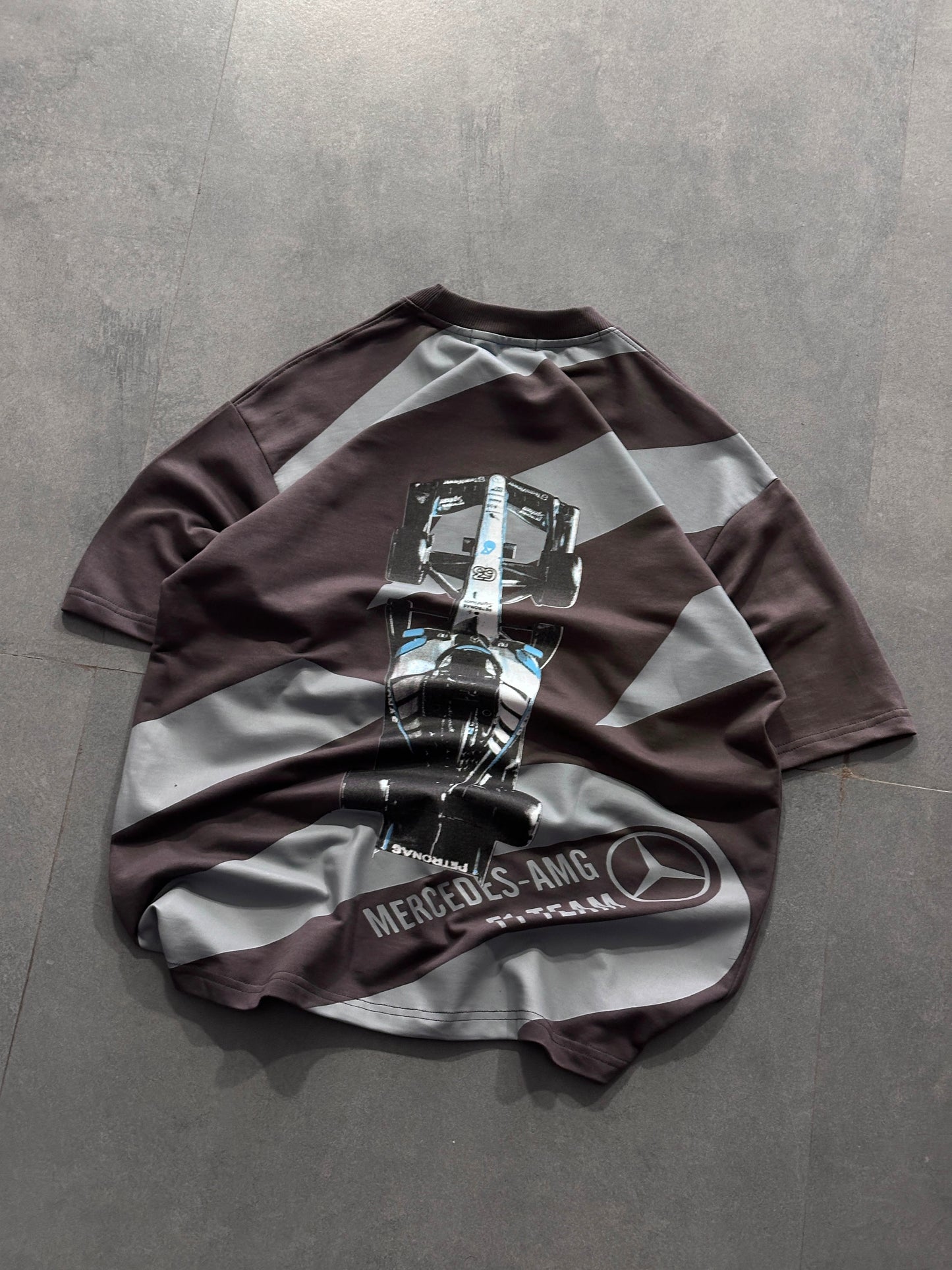 Motorsports Edition Premium Oversized Crop T-Shirt