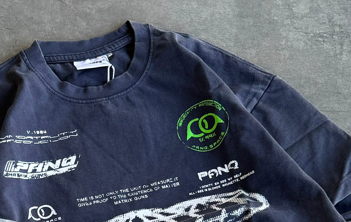 Blue Dr. Sleeves T-Shirt