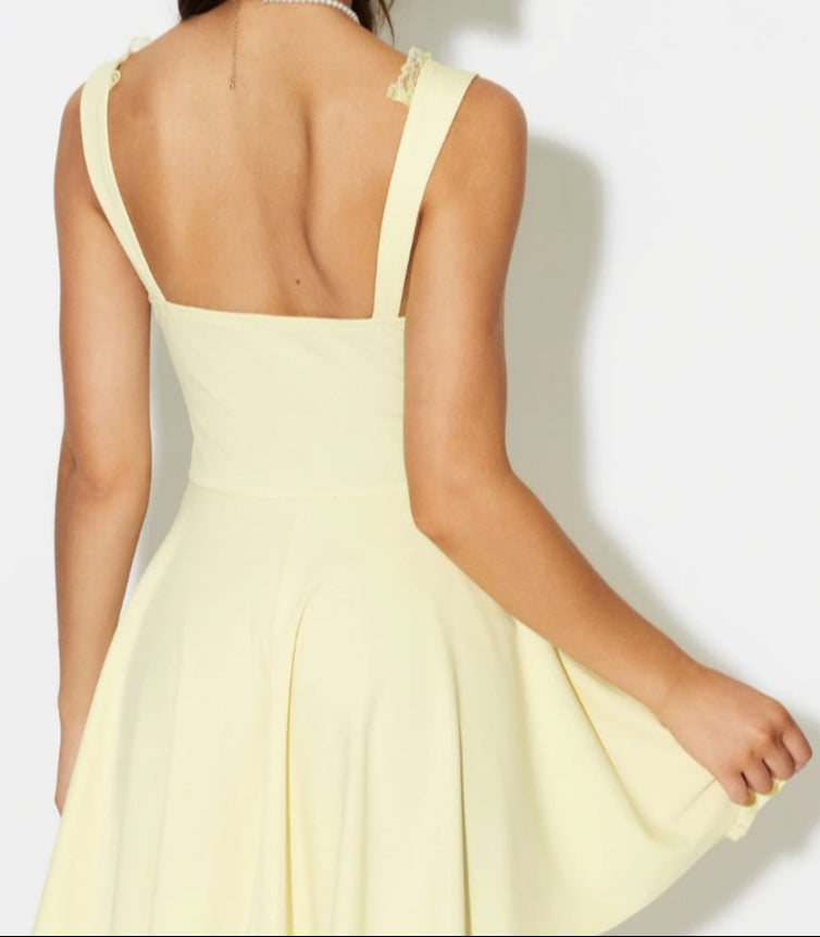 Ruffle A-line Dress