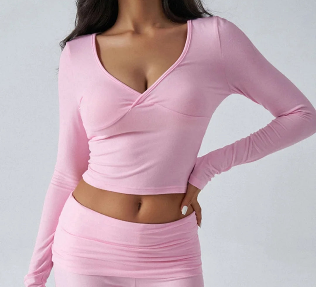 Full Sleeve V neck Top