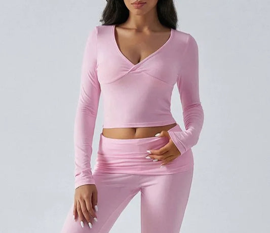 Full Sleeve V neck Top