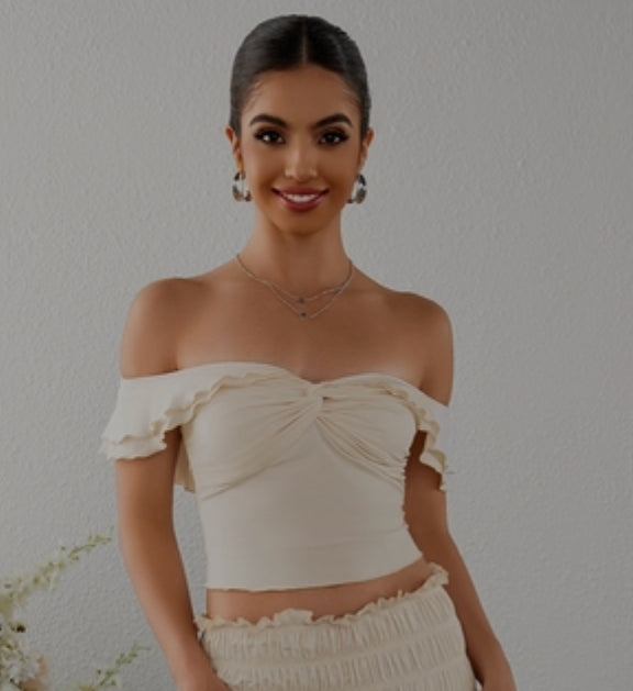 Gathered Knotted Top