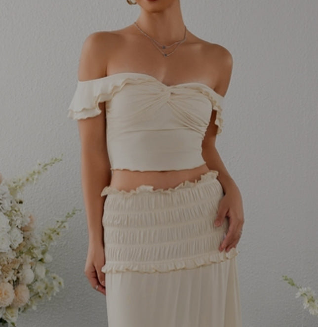 Gathered Knotted Top