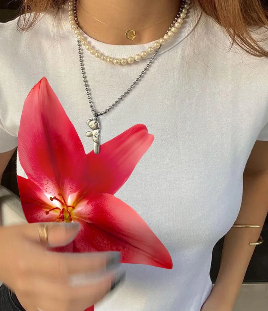 Printed Pullover T-Shirt