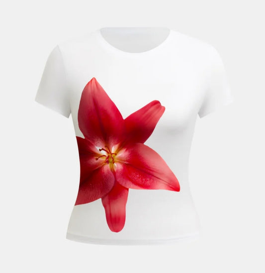 Printed Pullover T-Shirt