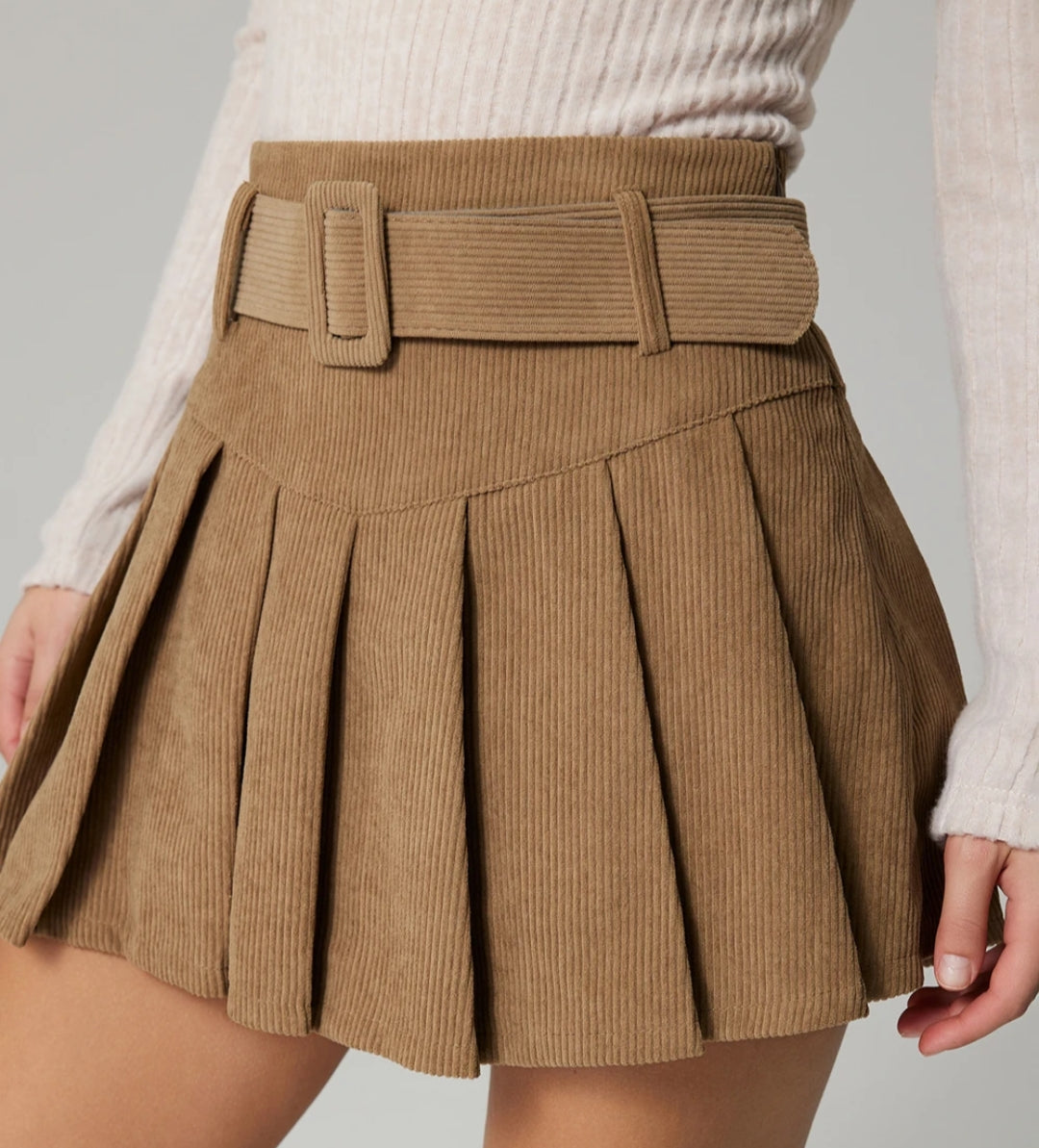 Pleated Skorts